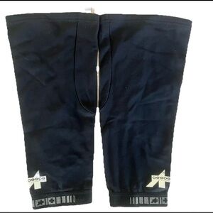 Assos Spring Fall Knee Warmers Black One Size cycling